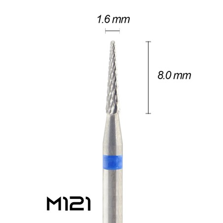 Frez średni krzyżowy niebieski M121