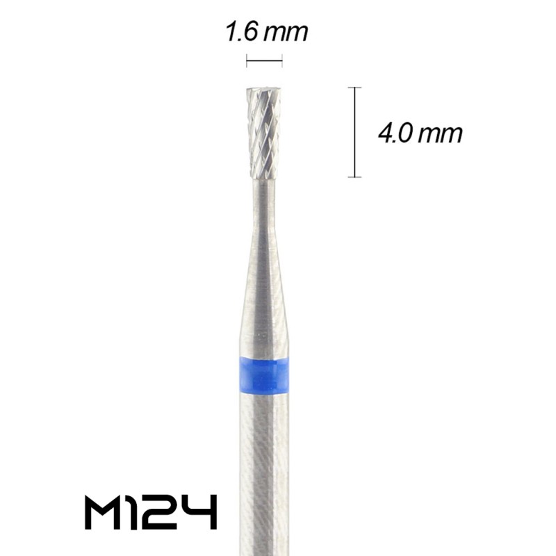 Frez średni krzyżowy niebieski M124