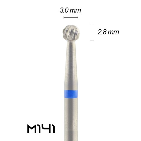 Frez średni krzyżowy niebieski M141