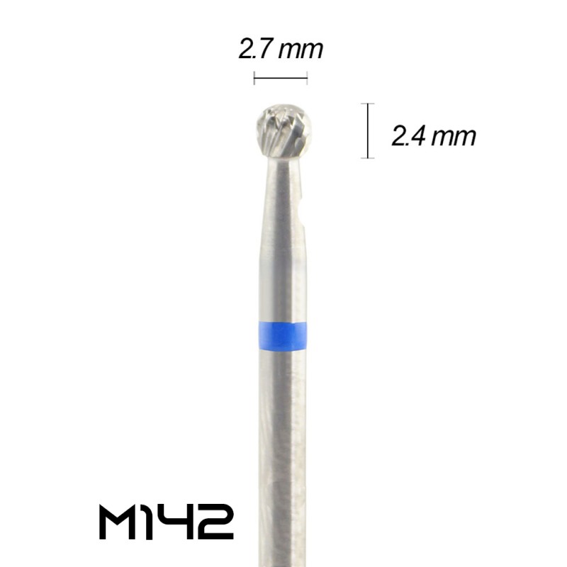 Frez średni krzyżowy niebieski M142