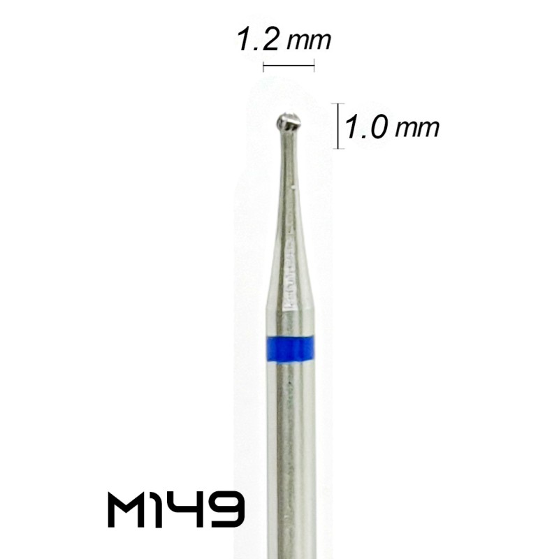 Frez średni krzyżowy niebieski M149