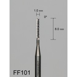 Frez do frezarki drobne krzyżowe nacięcie FF101