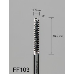 Frez do frezarki drobne krzyżowe nacięcie FF103