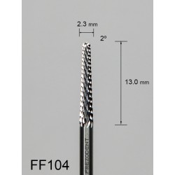Frez do frezarki drobne krzyżowe nacięcie FF104