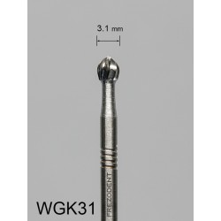 Węglik spiekany - Kulka 2.7mm
